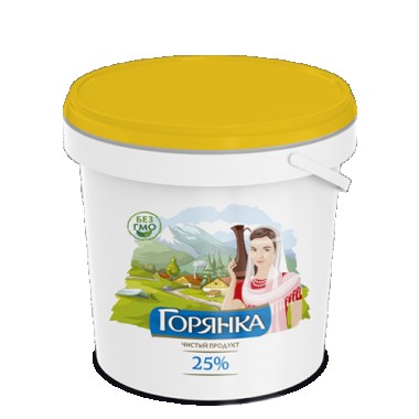 Творог «Горянка» 25% 2,5 кг.