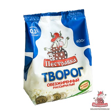 Творог 0% «Пестравка» 400 гр.