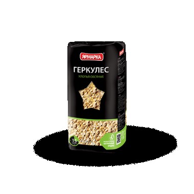 Геркулес хлопья овсяные "Ярмарка" 350гр. Геркулес хлопья овсяные "Ярмарка" 350гр.