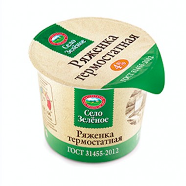 Ряженка 4% "Село Зеленое" 200 гр. Ряженка 4% "Село Зеленое" 200 гр.