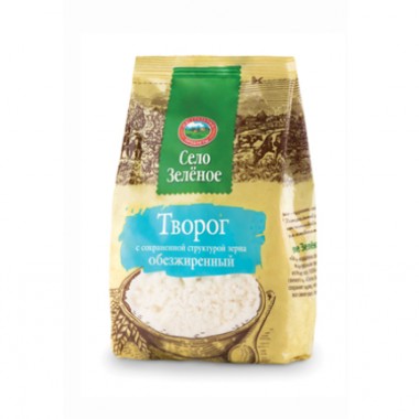 Творог 0% "Село Зеленое" 500 гр. Творог 0% "Село Зеленое" 500 гр.