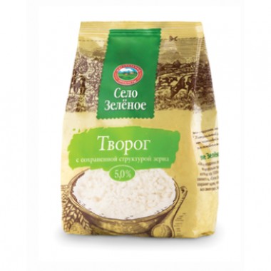 Творог 5% «Село Зеленое» 500 гр. Творог 5% «Село Зеленое» 500 гр.