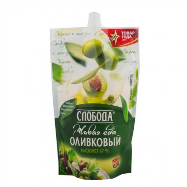 Майонез Оливковый «Слобода» 400 мл. Майонез Оливковый «Слобода» 400 мл.
