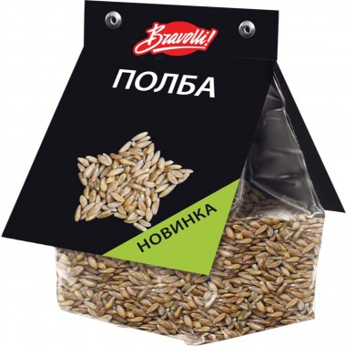 Полба старорусская "Bravolli" 350гр Полба старорусская "Bravolli" 350гр