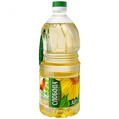 Масло Подсолнечное «Слобода» 1,8 л
