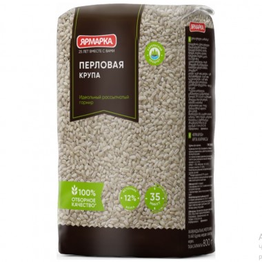 Перловая крупа "Ярмарка" 400гр. Перловая крупа "Ярмарка" 400гр.