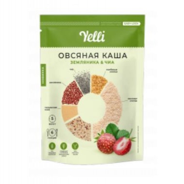 Каша овсяная "Yelli" 200 гр.