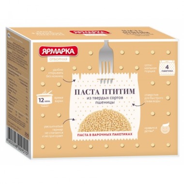 Паста жемчужная ПТИТИМ в вар.пак. "Ярмарка"