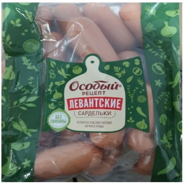 Сардельки Левантские "Особый рецепт" "Стародворские колбасы" Сардельки Левантские "Особый рецепт" "Стародворские колбасы"