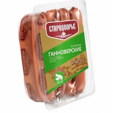 Сосиски Ганноверские «Стародворские колбасы» Сосиски Ганноверские «Стародворские колбасы»