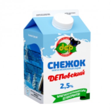 Снежок 2,5% "ДЕП" 500гр Снежок 2,5% "ДЕП" 500гр