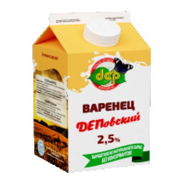 Варенец 2,5% "ДЕП" 500гр Варенец 2,5% "ДЕП" 500гр