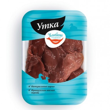 Печень утиная "Улыбино" 500гр. Печень утиная "Улыбино" 500гр.