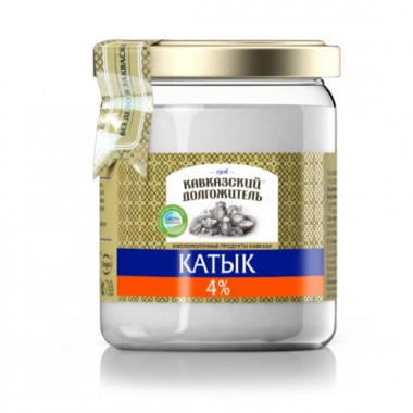 Катык 4% "Кавказский долгожитель" 400гр Катык 4% "Кавказский долгожитель" 400гр