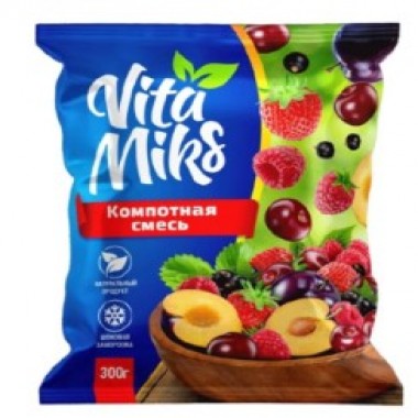 Компотная смесь зам. "Vita Miks" 300гр Компотная смесь зам. "Vita Miks" 300гр