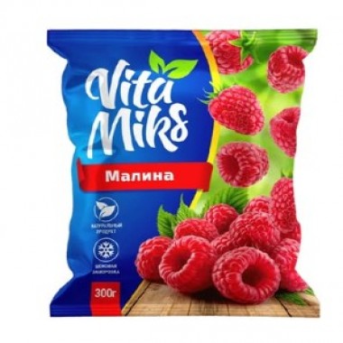 Малина зам. "Vita Miks" 300гр Малина зам. "Vita Miks" 300гр