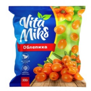 Облепиха зам. "Vita Miks" 300гр Облепиха зам. "Vita Miks" 300гр