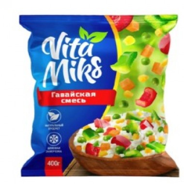 Овощная смесь Гавайская зам. "Vita Miks" 400гр Овощная смесь Гавайская зам. "Vita Miks" 400гр