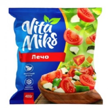 Овощная смесь Лечо зам. "Vita Miks" 400гр Овощная смесь Лечо зам. "Vita Miks" 400гр