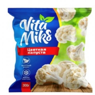 Цветная капуста зам. "Vita Miks" 400гр Цветная капуста зам. "Vita Miks" 400гр