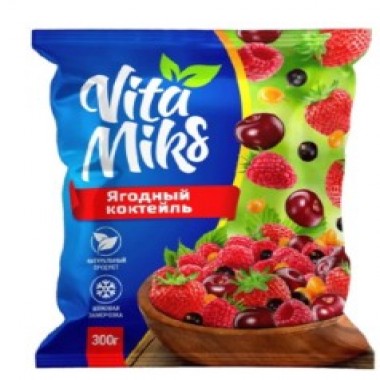 Ягодная смесь зам. "Vita Miks" 300гр Ягодная смесь зам. "Vita Miks" 300гр