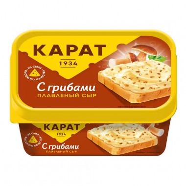 Сыр плавленый с грибами «Карат» 400 гр. Сыр плавленый с грибами «Карат» 400 гр.