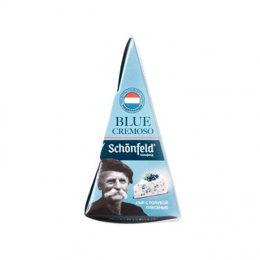 Сыр с голубой плесенью Blue Cremoso Schonfeld 50% 100г Сыр с голубой плесенью Blue Cremoso Schonfeld 50% 100г