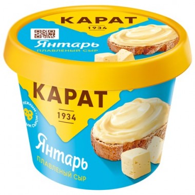 Сыр плавленный Янтарь «Карат» 230г Сыр плавленный Янтарь «Карат» 230г
