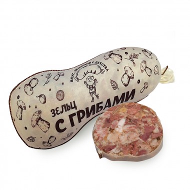 Зельц с грибами  «Гродно»