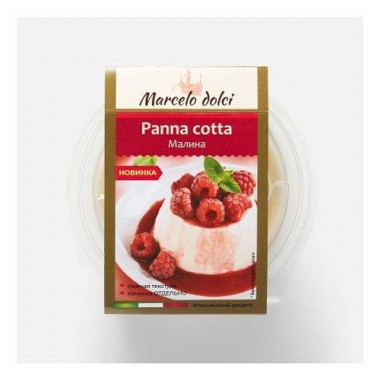 Десерт Панна-котта со вкусом малины «Marcelo Dolci» 110 г Десерт Панна-котта со вкусом малины «Marcelo Dolci» 110 г