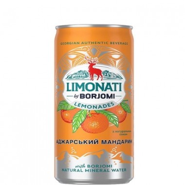 Лимонад  Мандарин  "Боржоми" 0,5 стекло