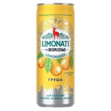Лимонад  Груша  "Боржоми" 0,5 стекло