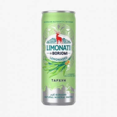 Лимонад  Тархун  "Боржоми" 0,5 стекло