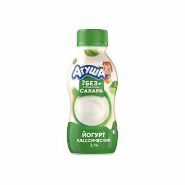 Йогурт Агуша Классический 180гр