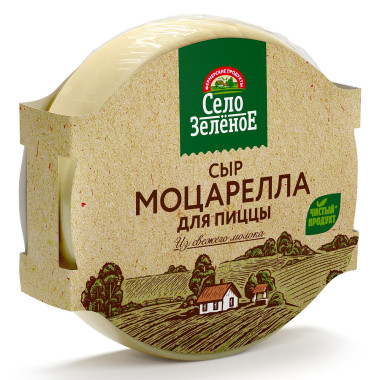 Сыр Моцарелла 40% "Село Зелёное"