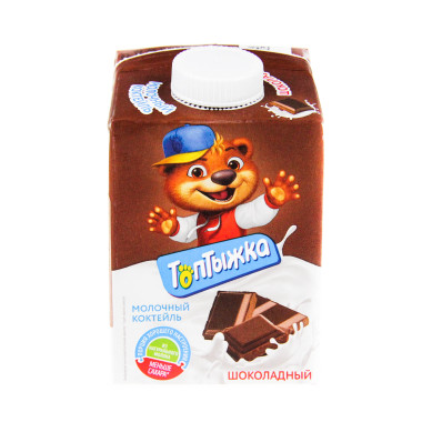"Топтыжка" Молочный коктейль со вкусом шоколада , 500 г