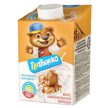 "Топтыжка" Молочный коктейль со вкусом карамели , 500 г