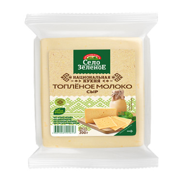 Сыр с топлёным молоком "Село Зелёное"