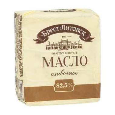 Масло 82,5% 180гр Брест-Литовск