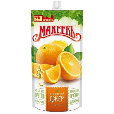 Джем 300гр Апельсиновый МАХЕЕВ