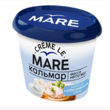 Кальмар рубленый в классическом соусе "Балтийский берег" 150гр