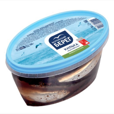 Килька Каспийская пряного посола "Балтийский берег" 400гр