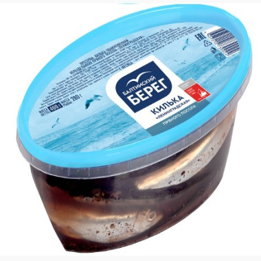 Килька Ленинградская пряного посола "Балтийский берег" 400гр