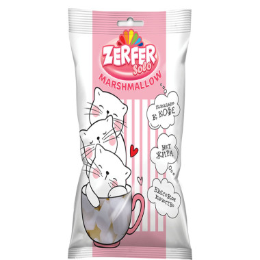 Маршмеллоу Zerfer solo ваниль "Яшкино" 65гр
