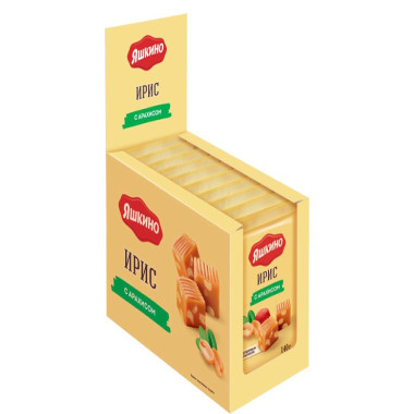 Ирис с арахисом "Яшкино" 140гр