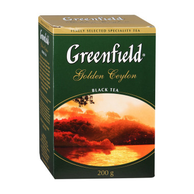 Чай Голден Цейлон 200гр Гринфилд