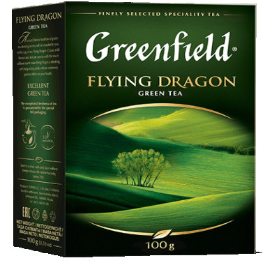 Чай "Летающий Дракон зеленый" 100гр "Гринфилд"