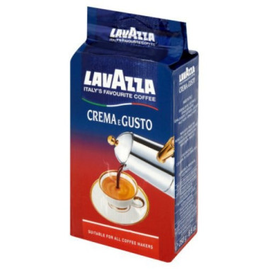Кофе "Crema e Gusto" (молотый) 250гр "Lavazza"