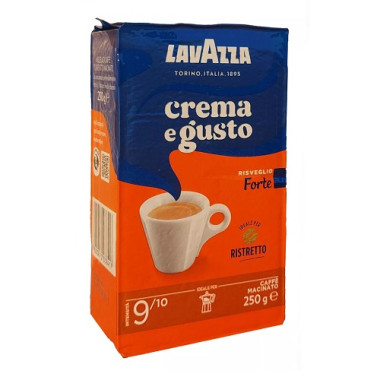 Кофе "Pack Crema Gusto Forte Ground" (молотый) 250гр "Lavazza"