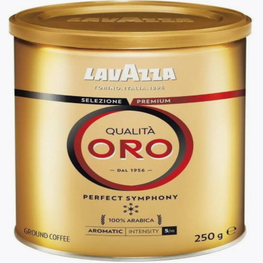 Кофе "Qualita ORO" (молотый) 250гр "Lavazza"
